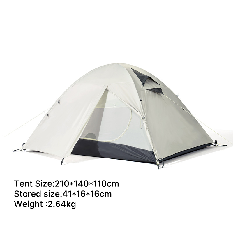 Quick-Setup Freestanding Tent for Two Campers