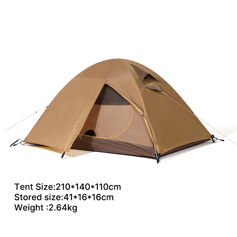 Quick-Setup Freestanding Tent for Two Campers