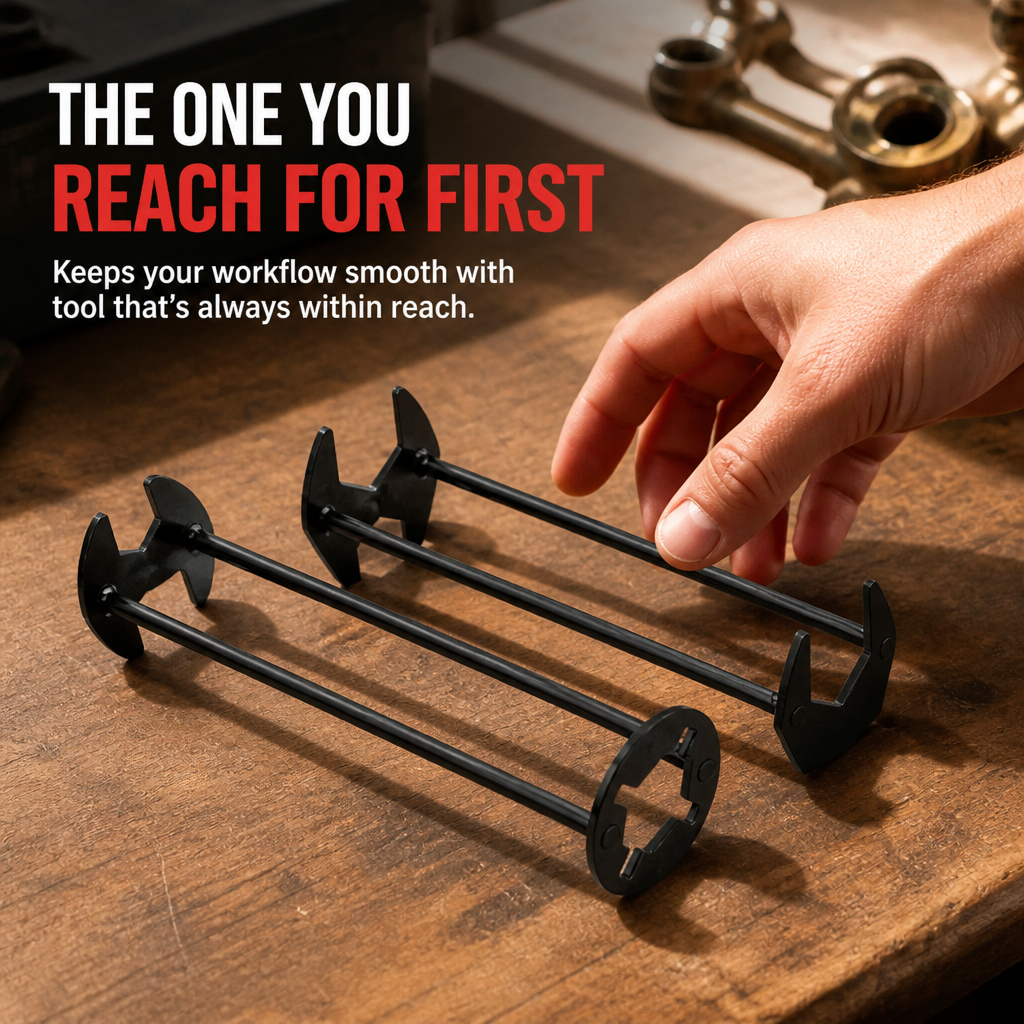 FluxGrip™ Wrench — Conquer Tight Spots with Effortless Power and Zero Hand Strain