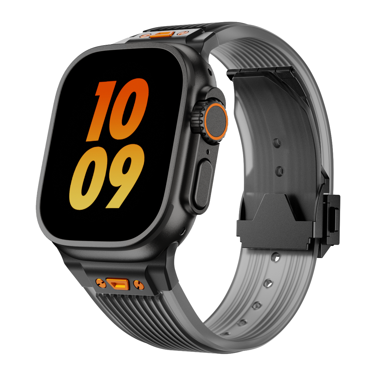 Clear Silicone Strap for Smartwatch