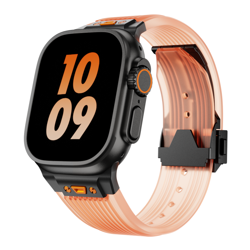 Clear Silicone Strap for Smartwatch