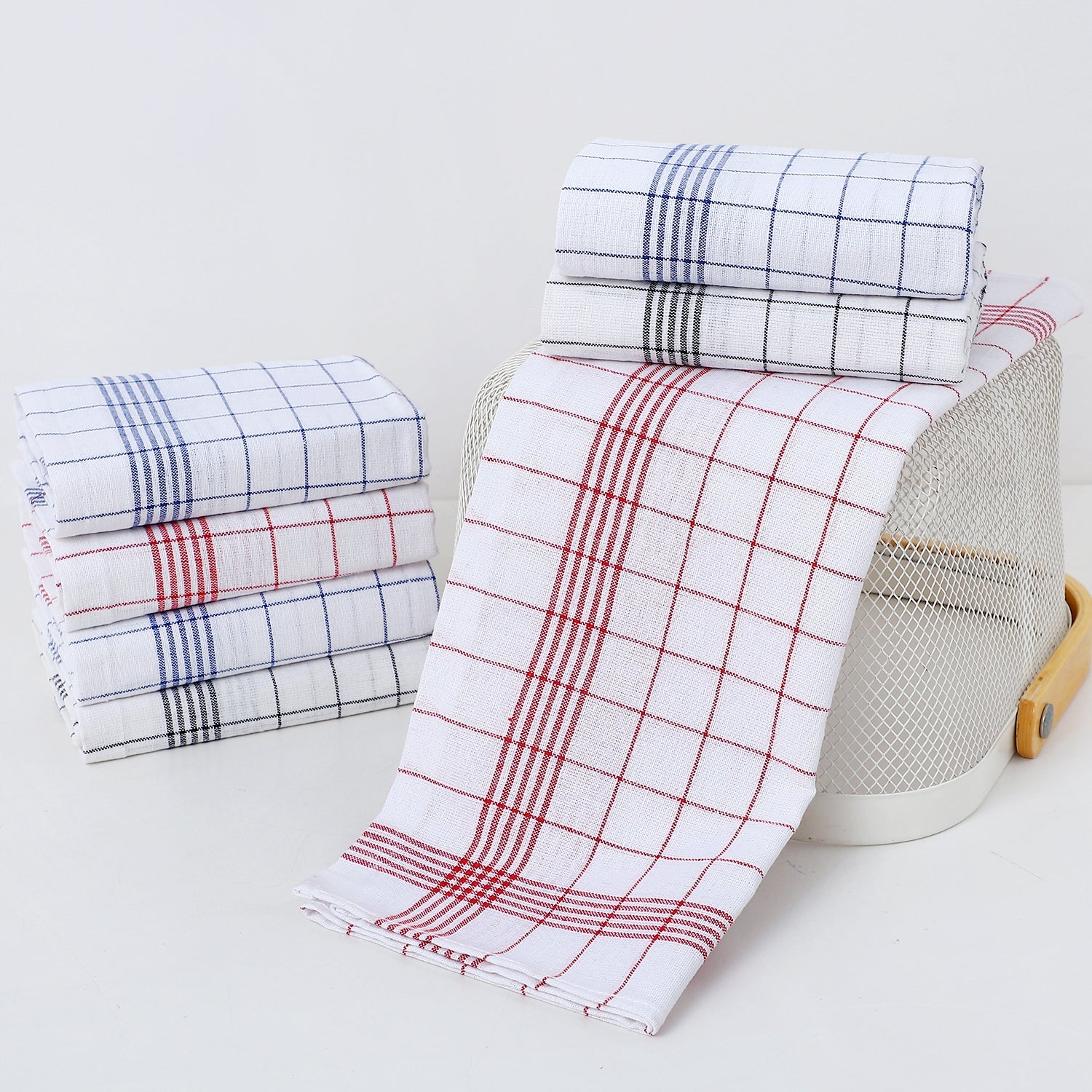 Cotton Dish Towel Set of 12 Pieces