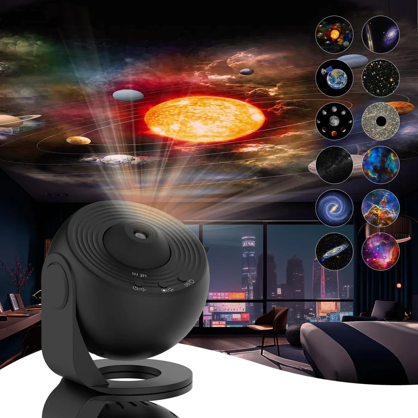 StellarGlow™ Cosmos Projector — Transform Your Nights Into a Soothing, Spellbinding Cosmic Escape