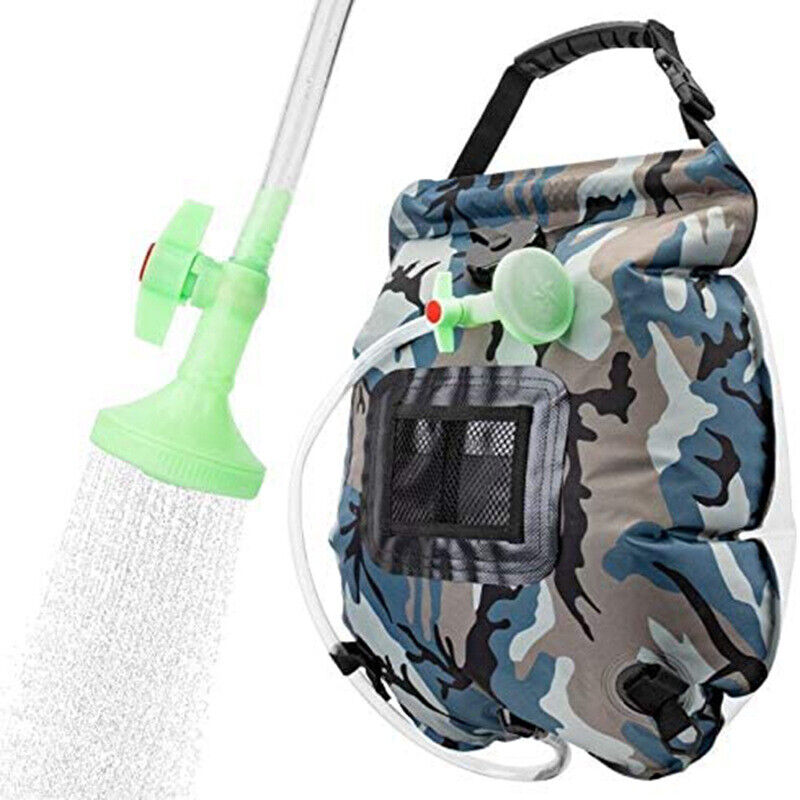 20L Outdoor Camping Shower Bag with Solar Heating – Portable Design