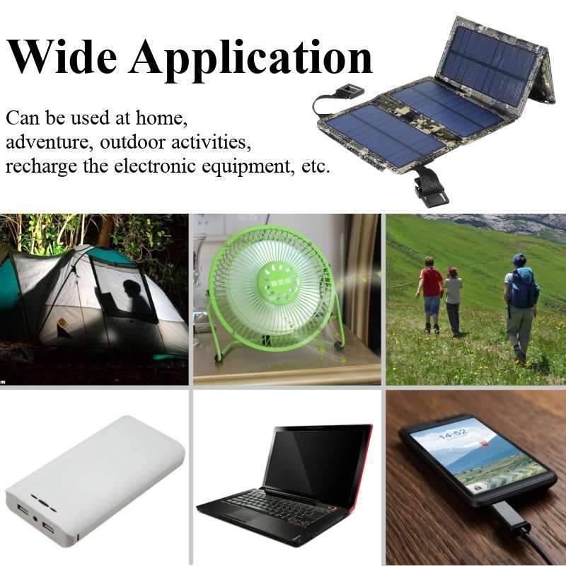 Portable 20W Solar Charger for Mobile Devices