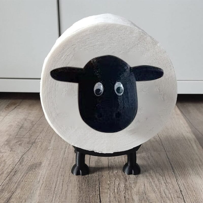 Transform Your Bathroom with Stylish Roller Sheep Decor