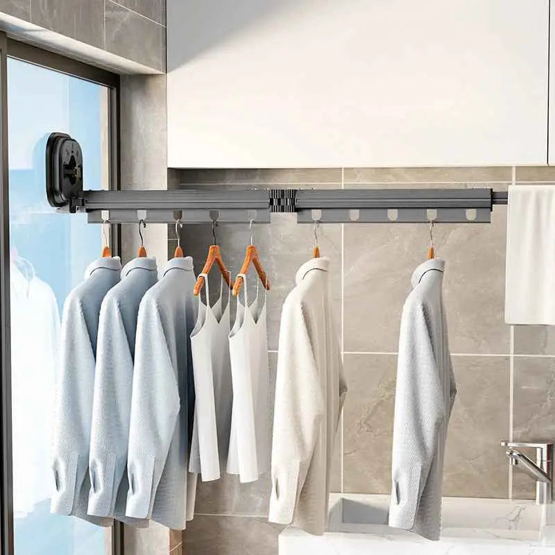 FlexiDry – Space-Saving Laundry Drying Solution – No Drilling Required!