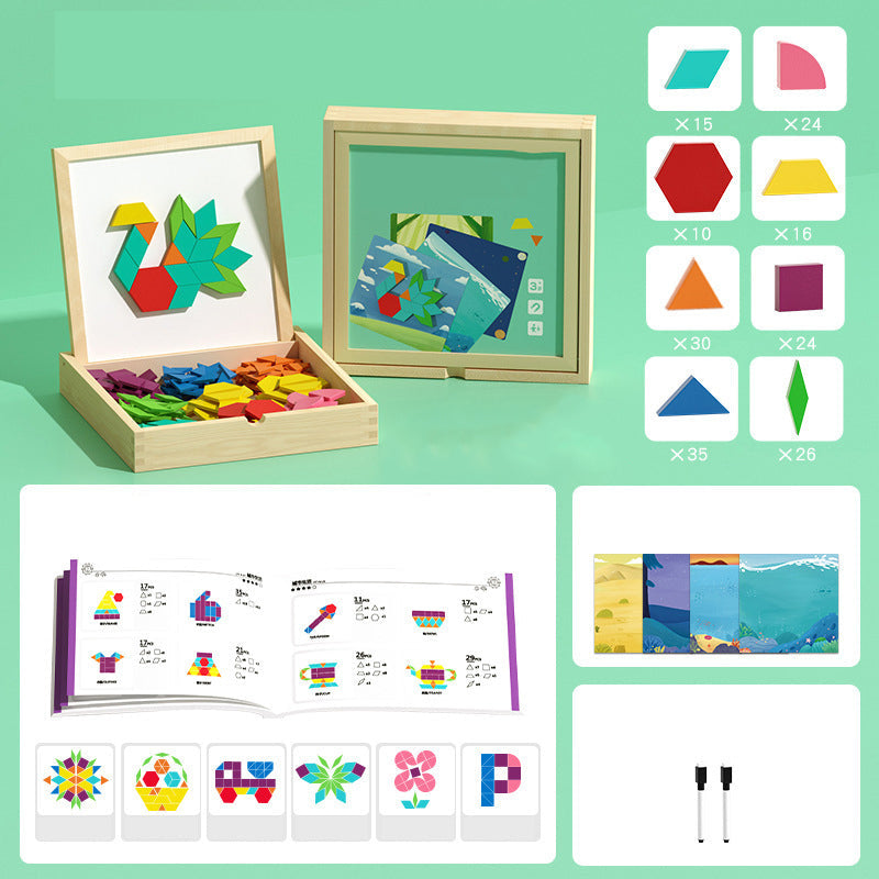 Magnetic Wood Puzzle™ — Spark Imagination and Build Confidence Wherever Play Takes Them