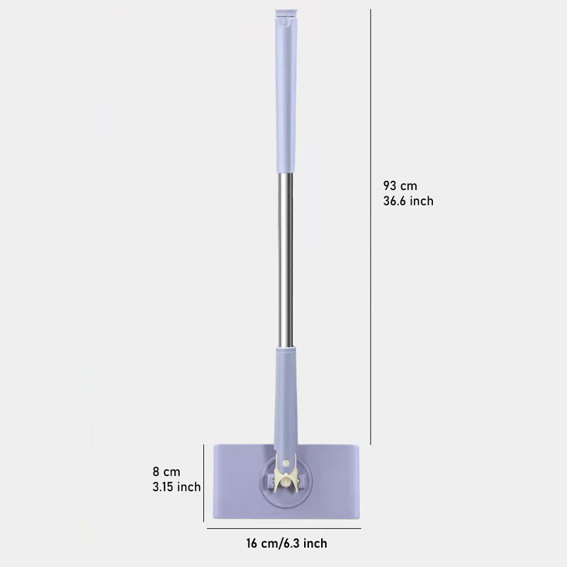 Floor Cleaner | Flat Mop with 360° Rotating Head | Touchless Pad Replacement | MopMate