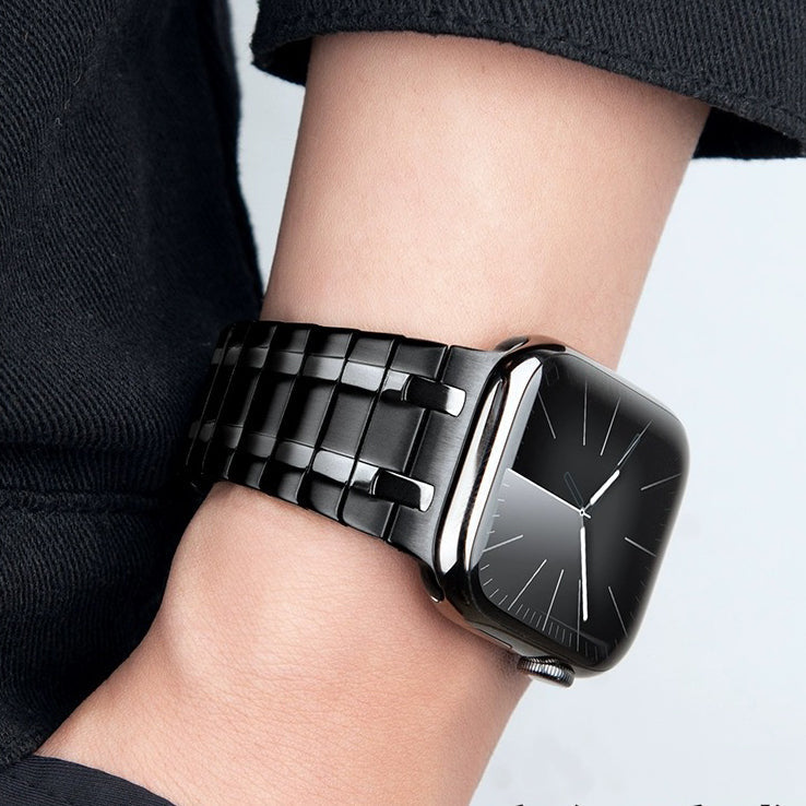 Stainless Steel Magnetic Band with Frosted Finish for Smartwatch