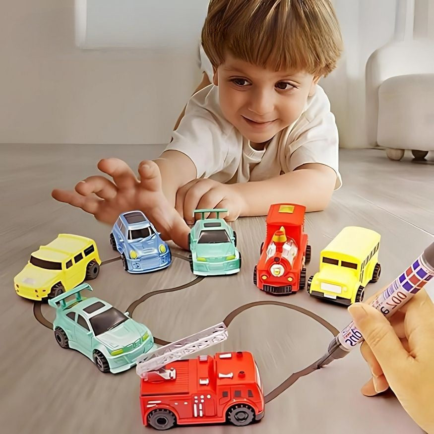 ZapZoom™ Magic Cruiser — Ignite Creativity with Every Track Your Child Draws