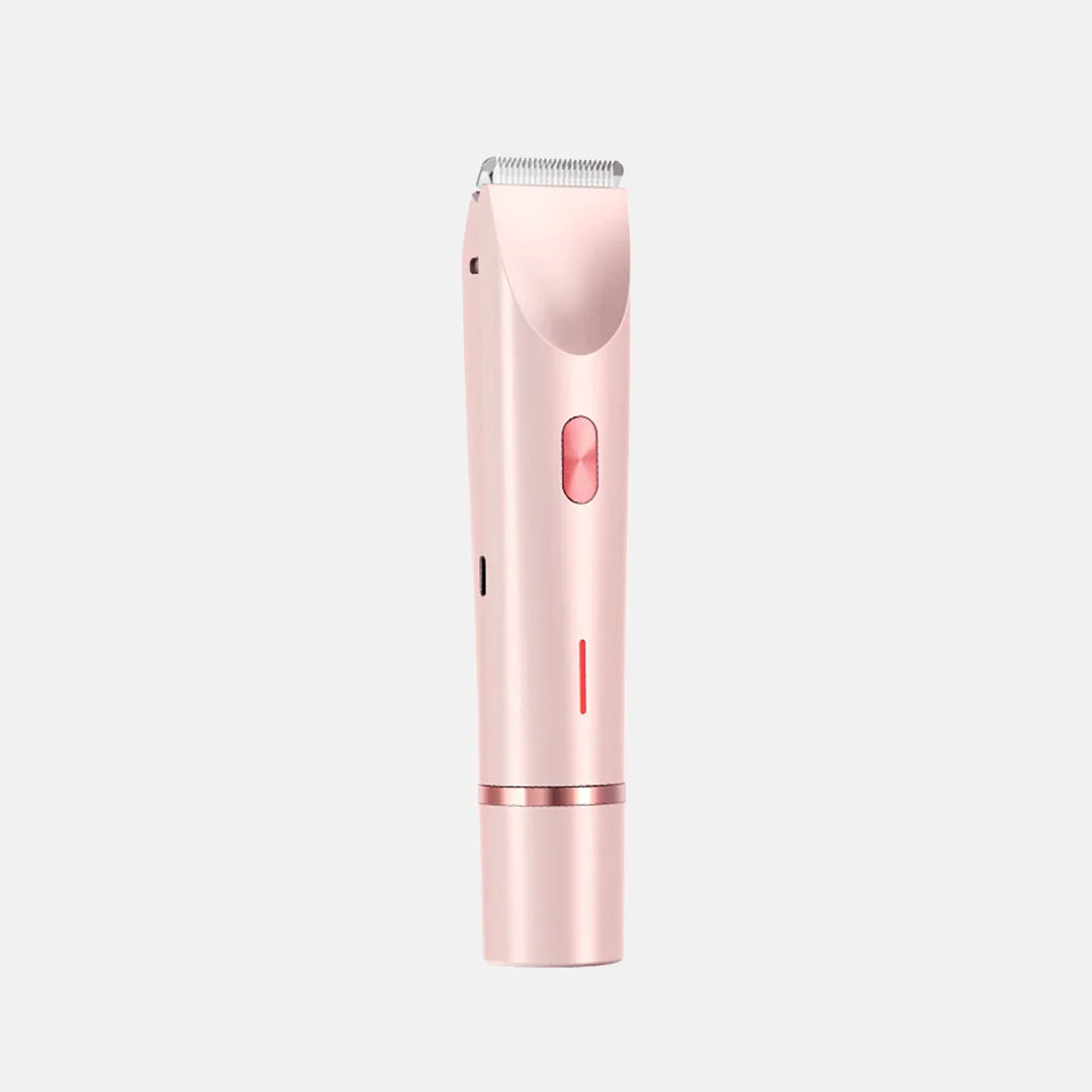 TrimVel | 2 in 1 painless bikini and facial hair trimmer