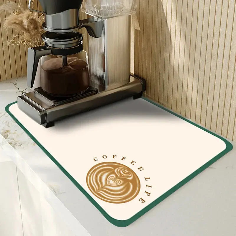 Absorbent Drip Pad | Rapidly Soaks Up Water | Shields Dishes | KüchenDry