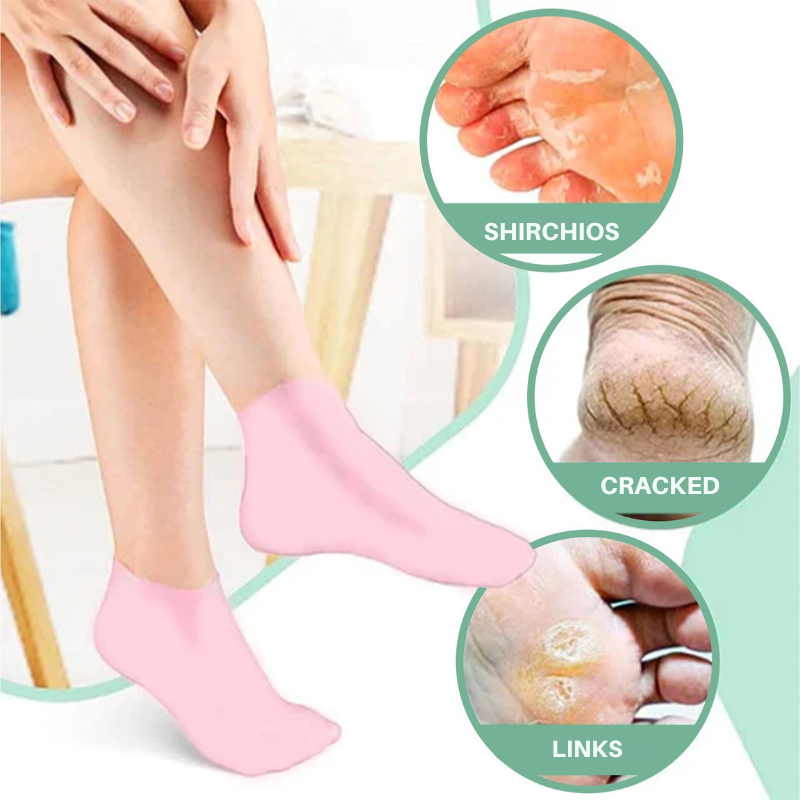Silicone socks for soft and well-groomed feet