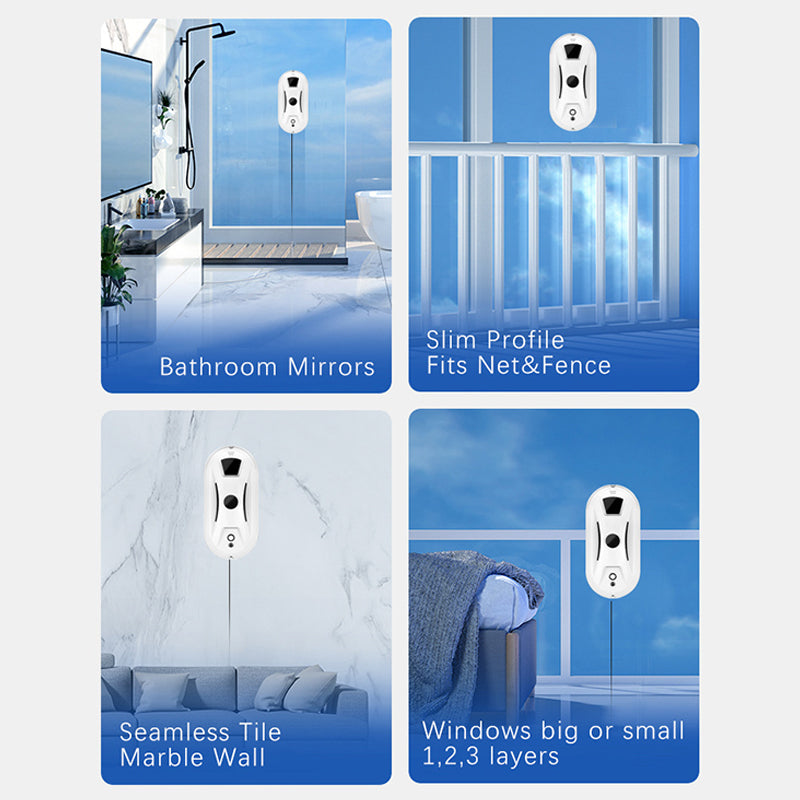 CrystalSweep™ — Command Spotless Windows Without Breaking a Sweat