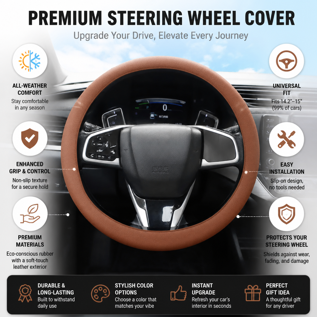 RevShield™ — Drive in Total Comfort and Unshakable Control Every Mile