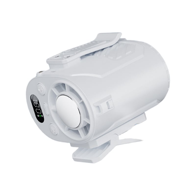 Portable Clip Fan with Cooling Feature | 6000mAh Battery
