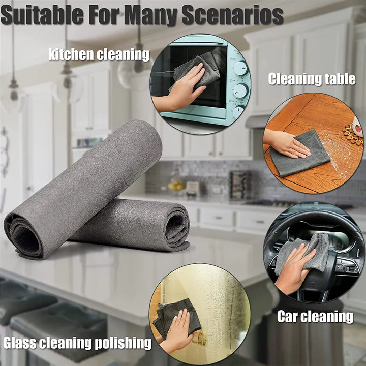 Microfiber Towel | Magic Cleaning Towel | Streakless Shine | PureWipe
