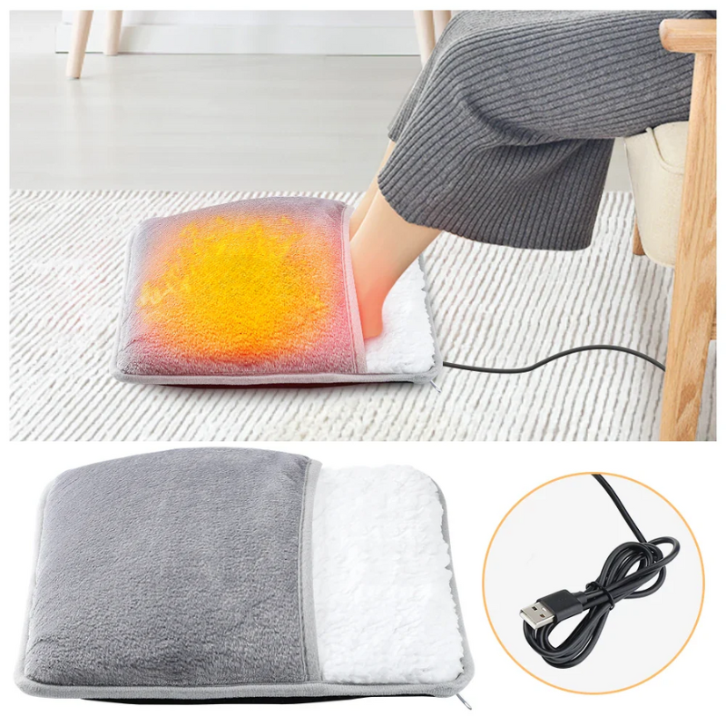 USB Heating Cushion for Comfortable and Continuous Foot Warmth