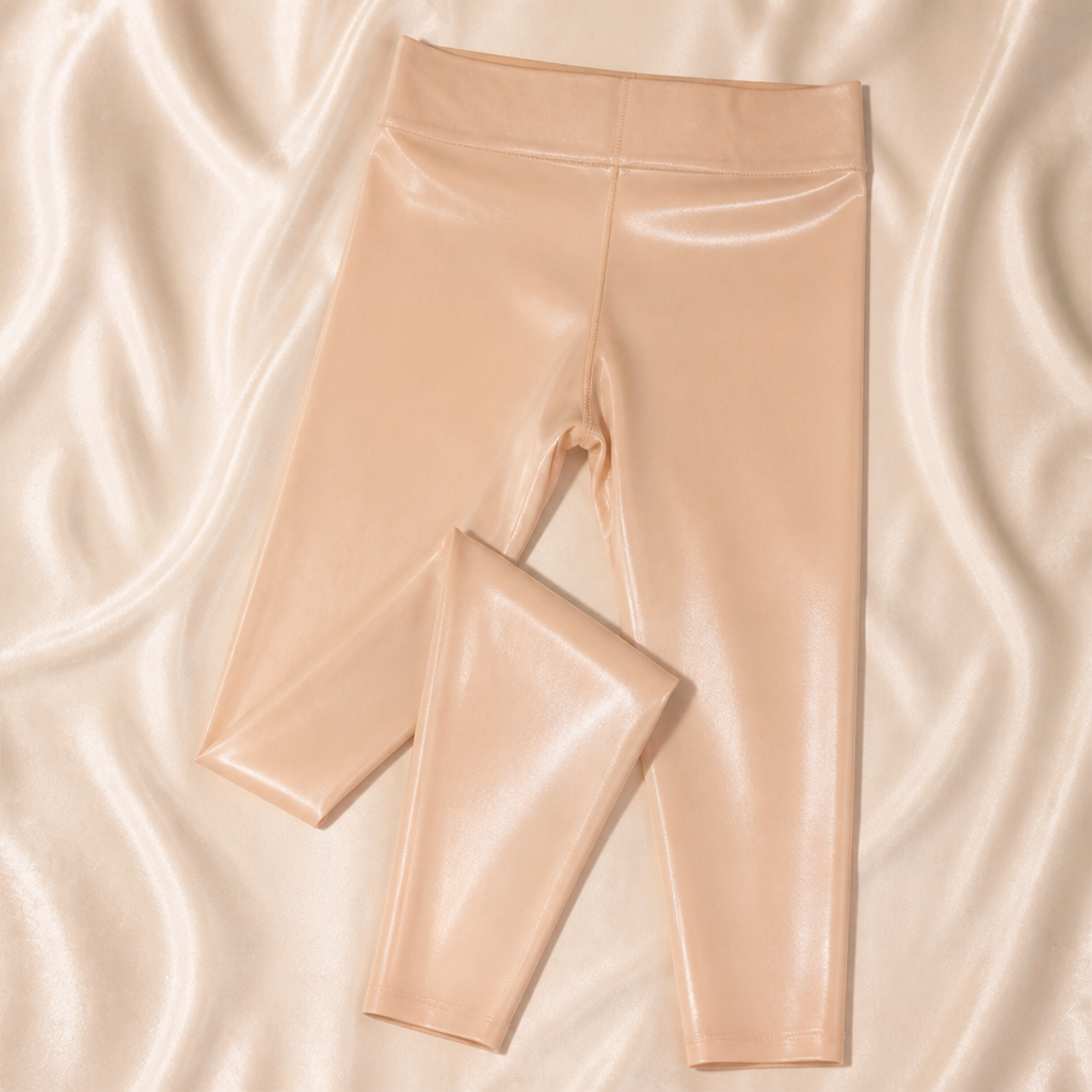 LumeSilk™ – Ultra-Gloss Sculpting Compression Leggings with Liquid Shine
