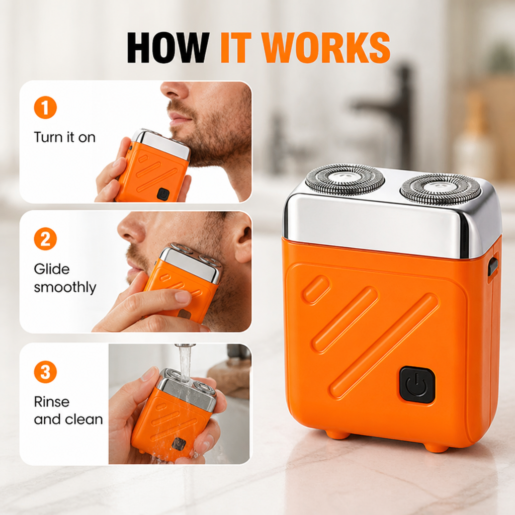 SwiftEdge™ — Command Your Day with a Rapid, Smooth, Irritation-Free Shave