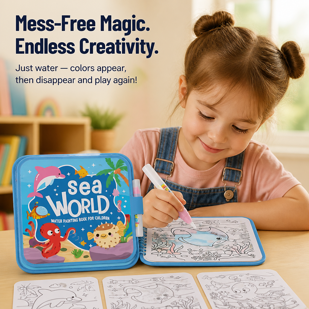 VividSplash™ — Keep Little Hands Busy and Learning With Just Water