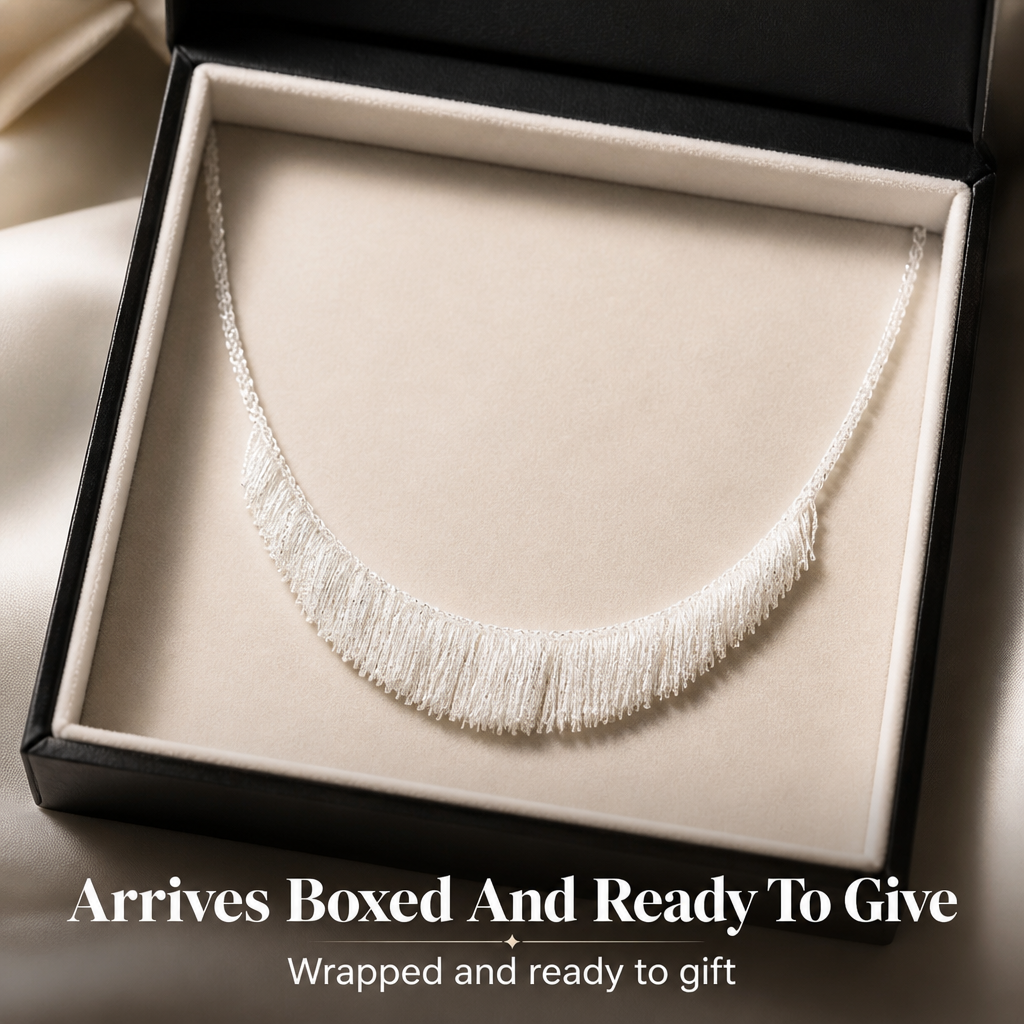 CascadeLuxe™ — Flowing Gold Elegance That Keeps You Comfortable All Day