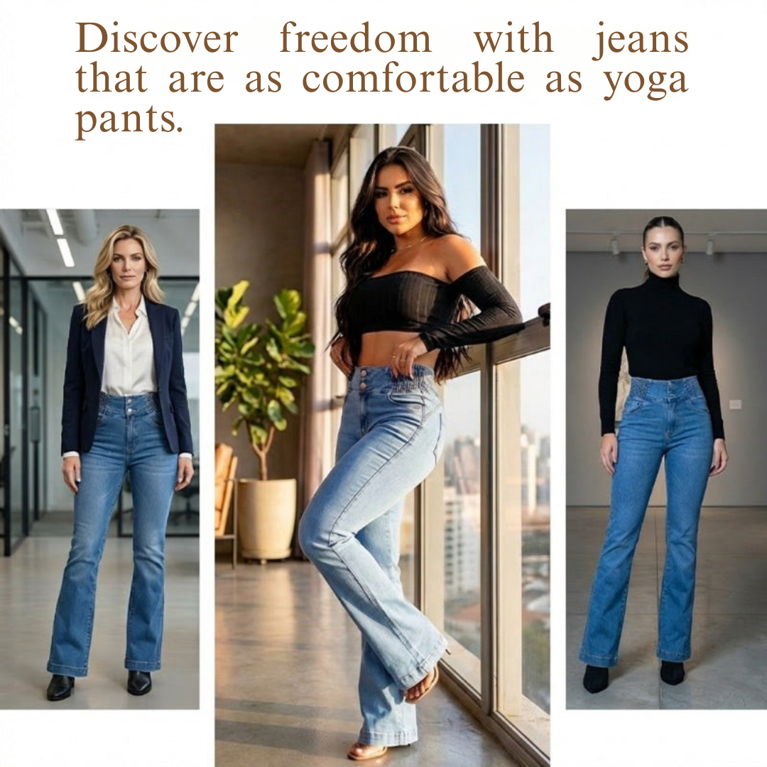 VeraCurve™ Denim — Sculpt Your Curves with All-Day Comfort and Confidence