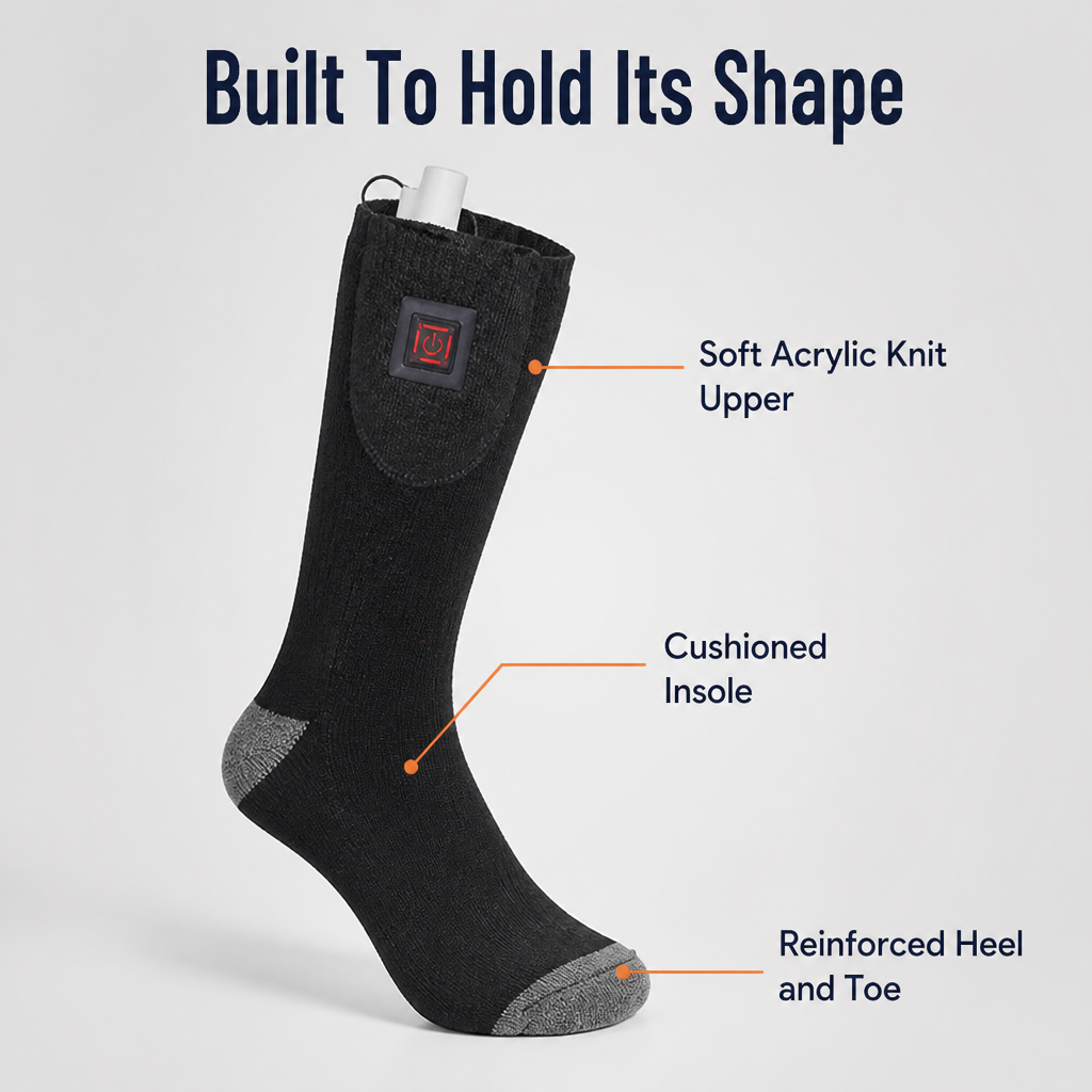 FrigiWarm™ Heated Socks — Crush Cold Toes and Unlock All-Day Cozy Confidence
