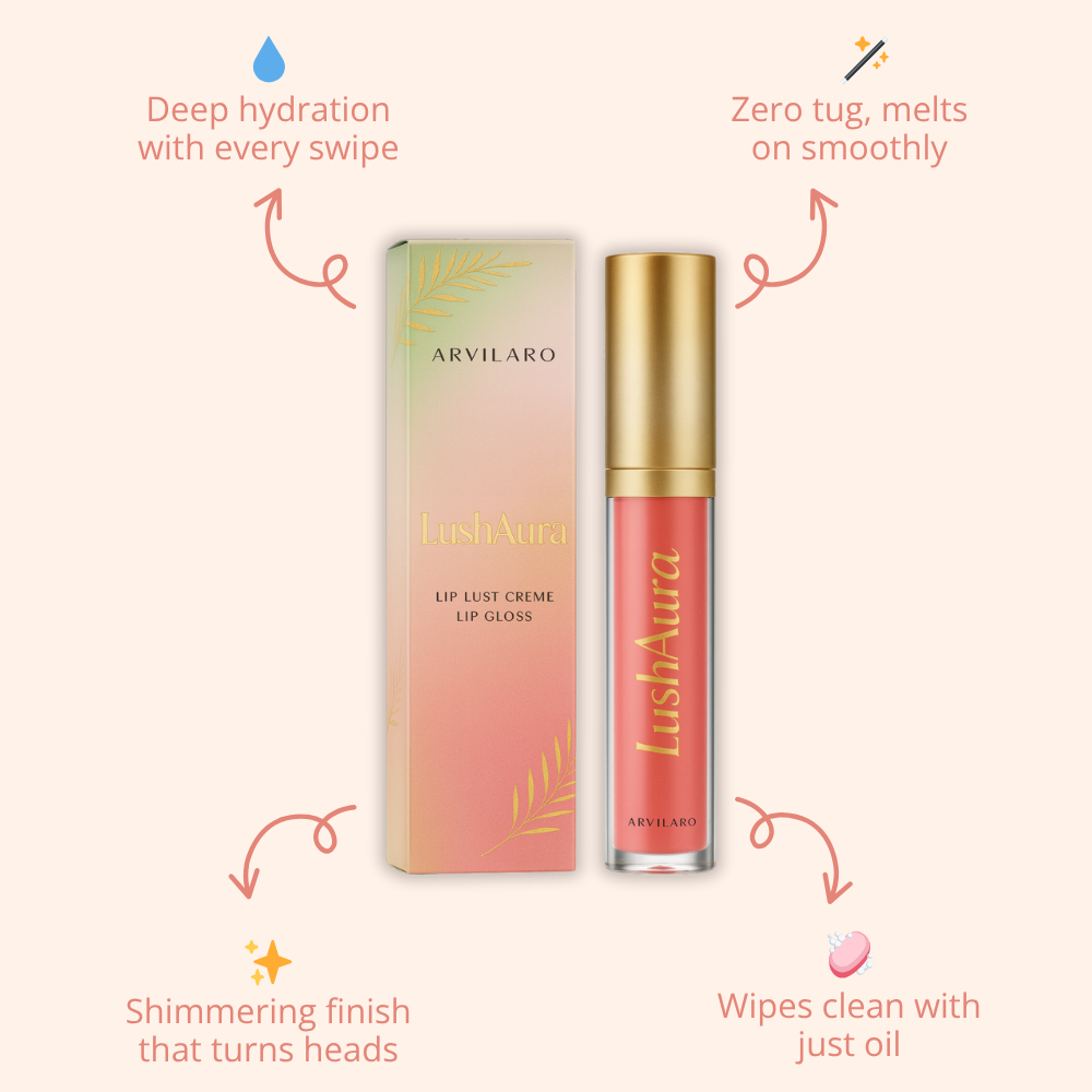 LushAura™ Cream Texture Lipstick — Wear Stunning, Hydrated Lips That Captivate All Day