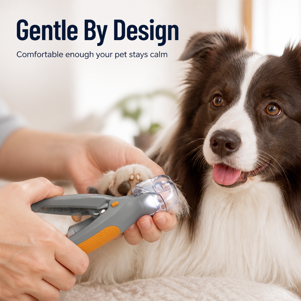 ClariPaw™ Precision Nail Trimmer — Clip with Confidence and Create Calm Moments Your Pet Will Love
