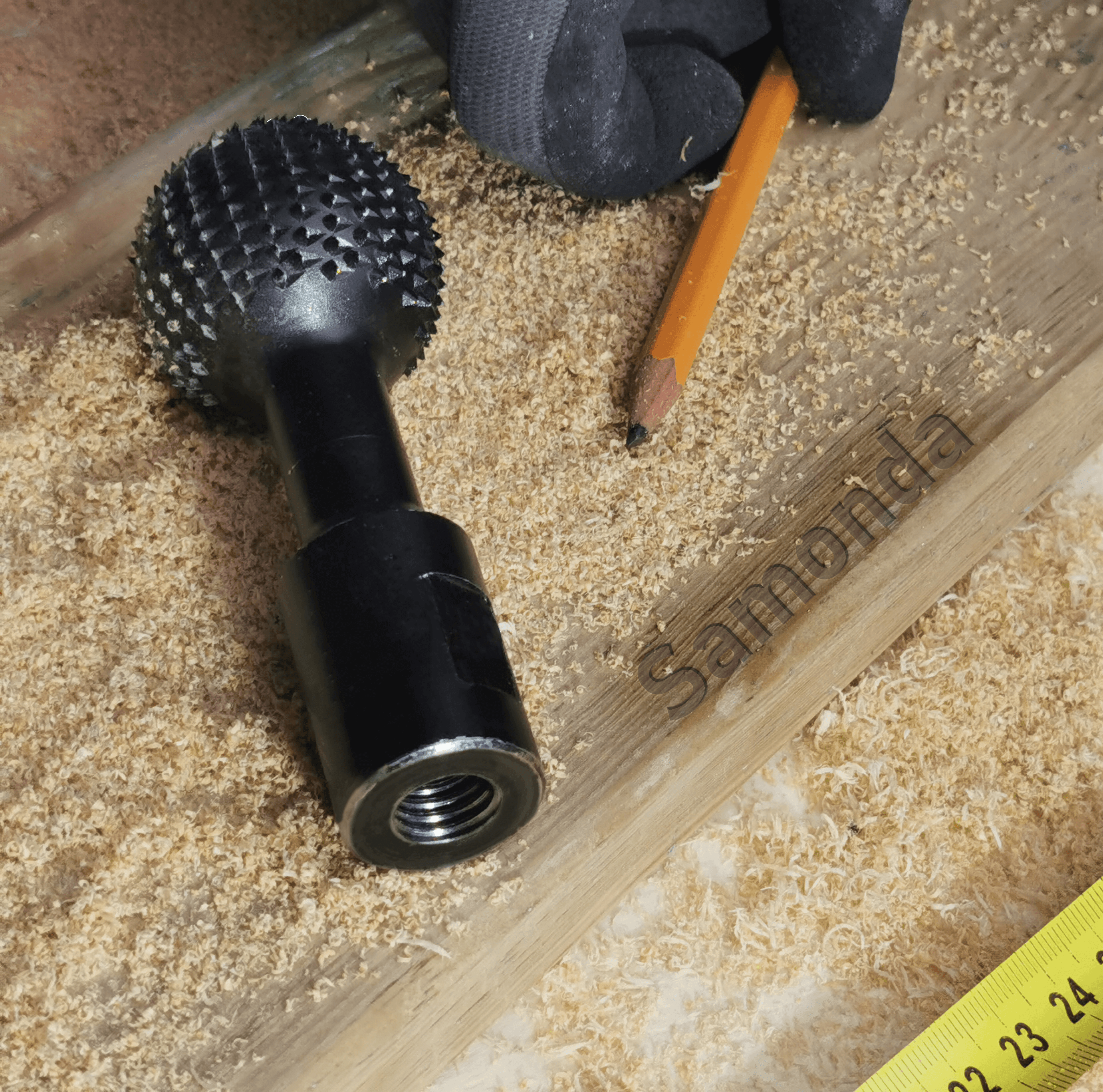 Wood Router Heads for Angle Grinder M14 – Set of 2