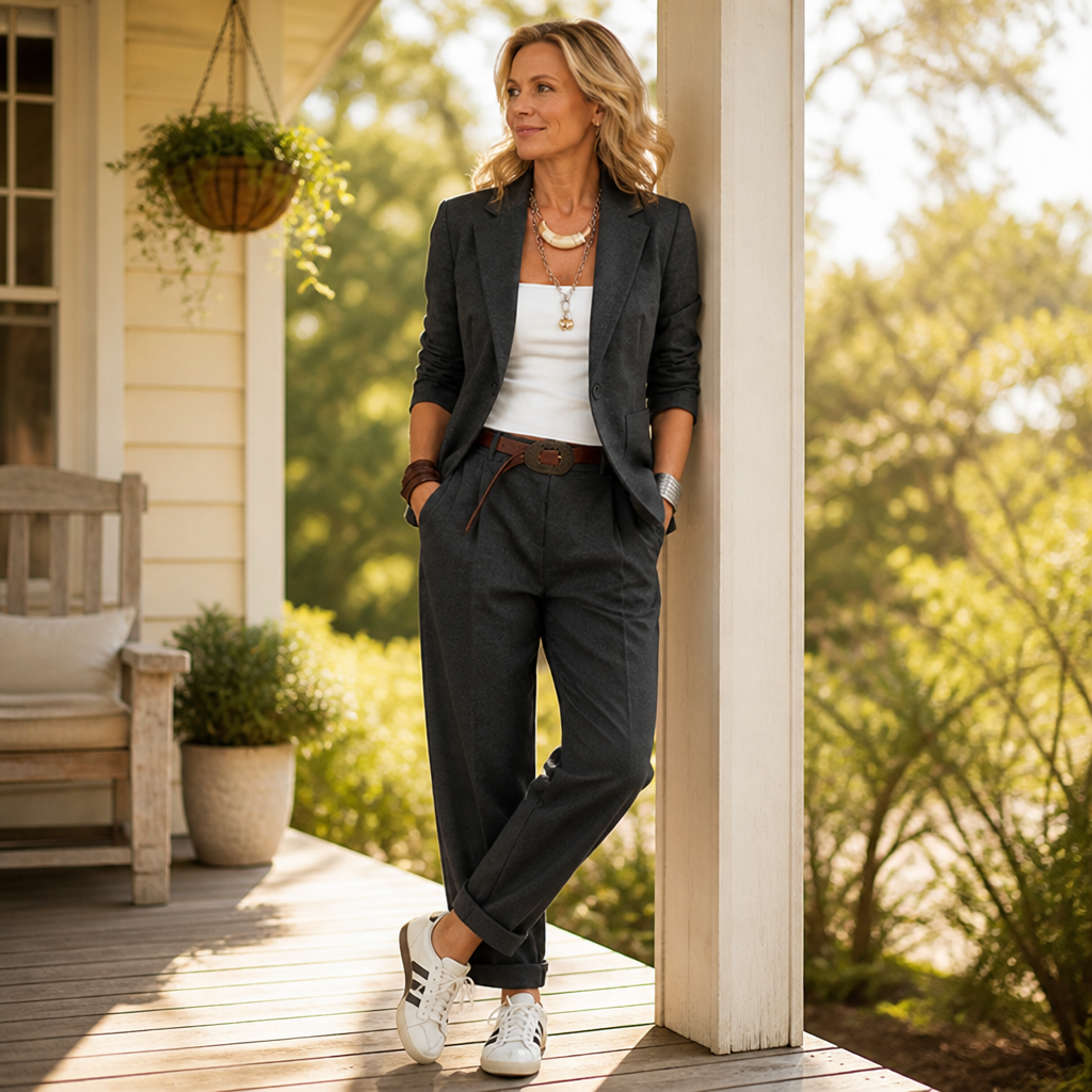 StriveEdge™ — Powerfully Wrinkle-Free Style That Fuels Your Confidence All Day
