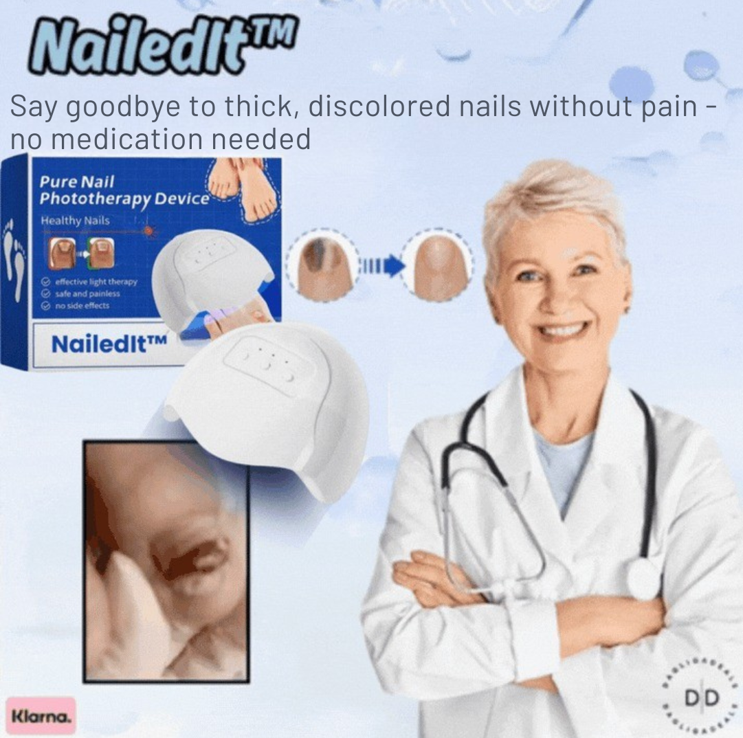 NailedIt™ | Say goodbye to thick, discolored nails without pain — no medication needed