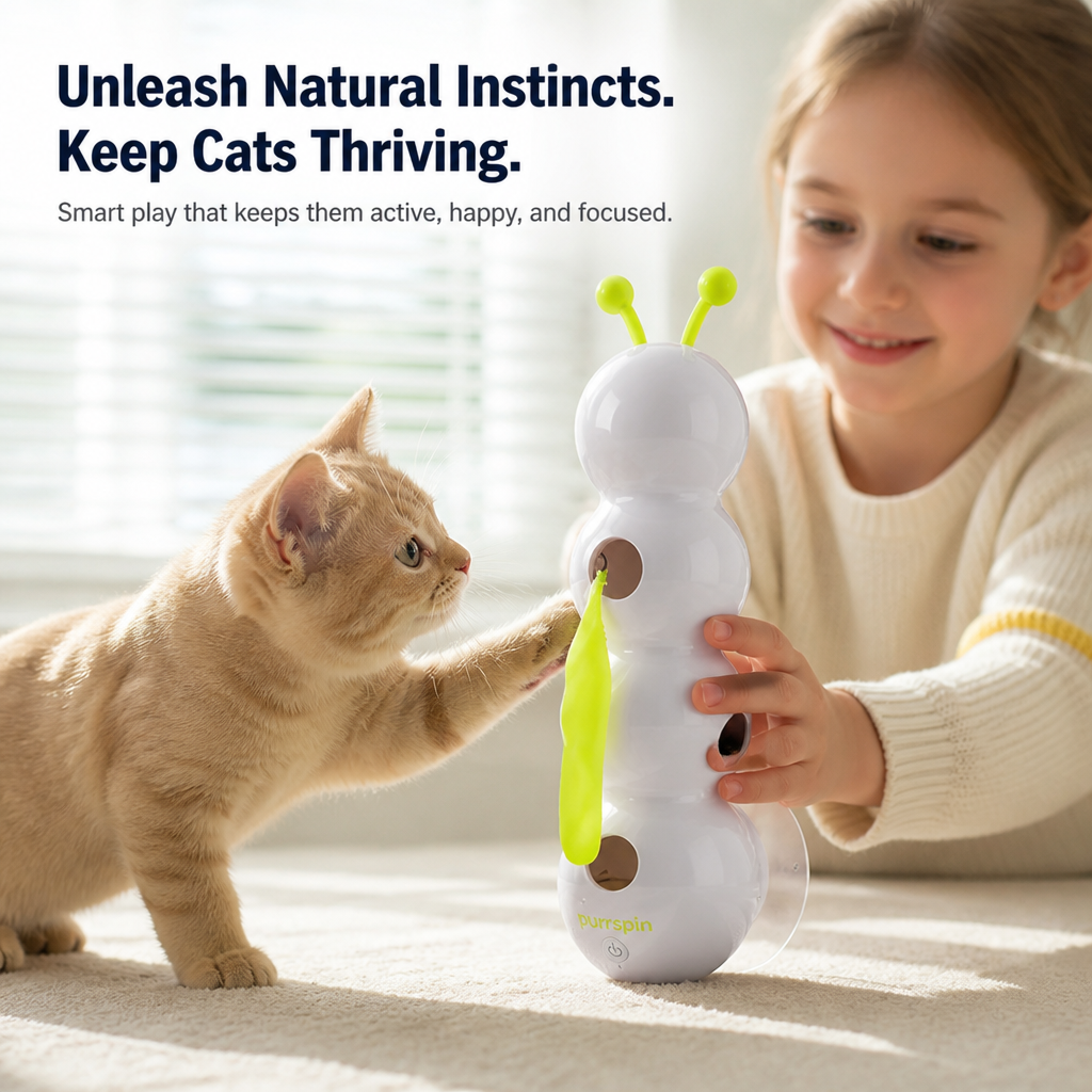 PredaPulse™ — Trigger Your Cat's Hunt Instinct and End Indoor Boredom for Good