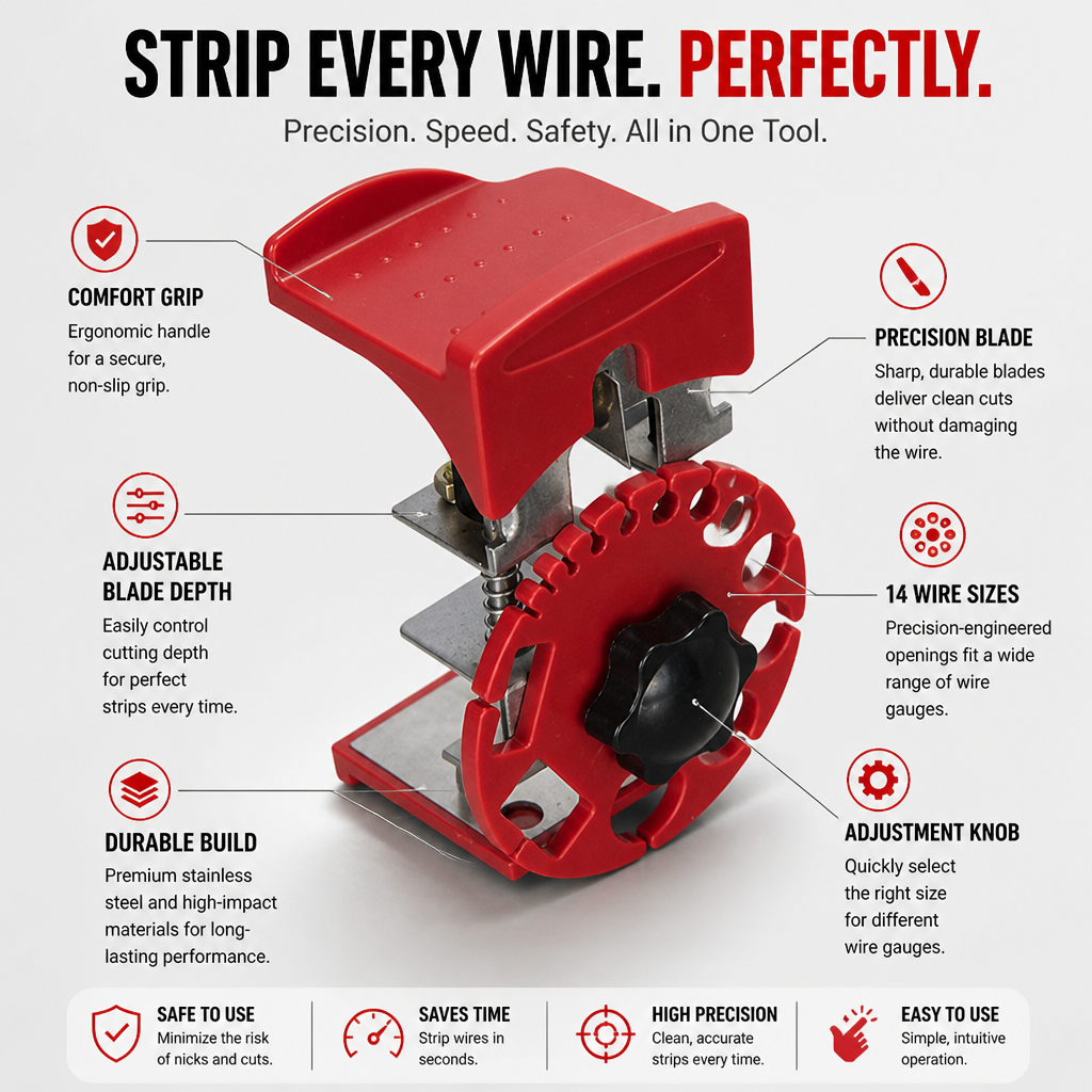 FuseStrip™ — Strip Wires Flawlessly in Seconds Without Slips or Stress