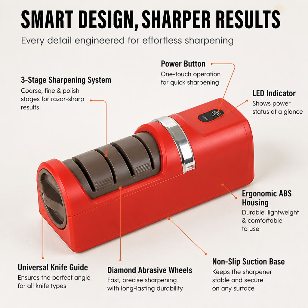 SharpEdge™ — Unlock Effortless, Razor-Sharp Cuts That Make You Love Cooking Again