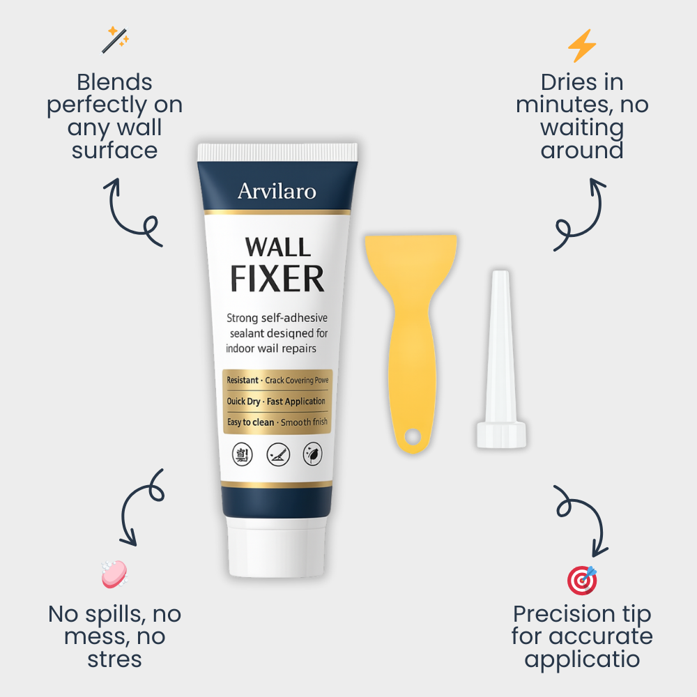 WallFixer™ — Erase Cracks Fast for Walls That Look Brand New Instantly