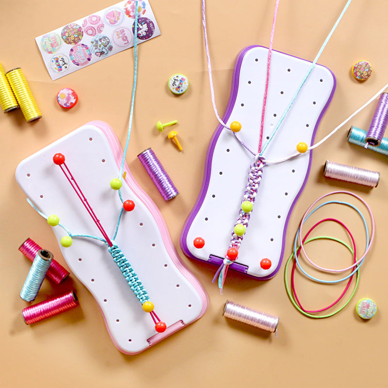 CreativeKidz DIY Knitting Set – Foster your children's creativity and dexterity! | 50% DISCOUNT