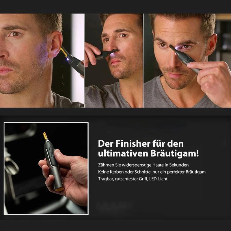 Precision Trimmer with LED Light and Titanium Blades