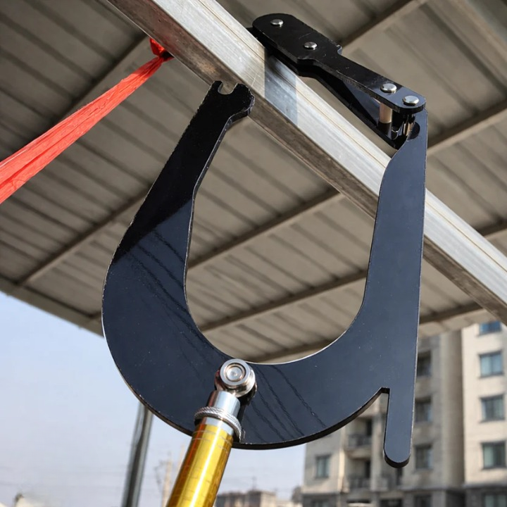 8 cm Rope Clamp in ABS Plastic - Outdoor and Camping Use
