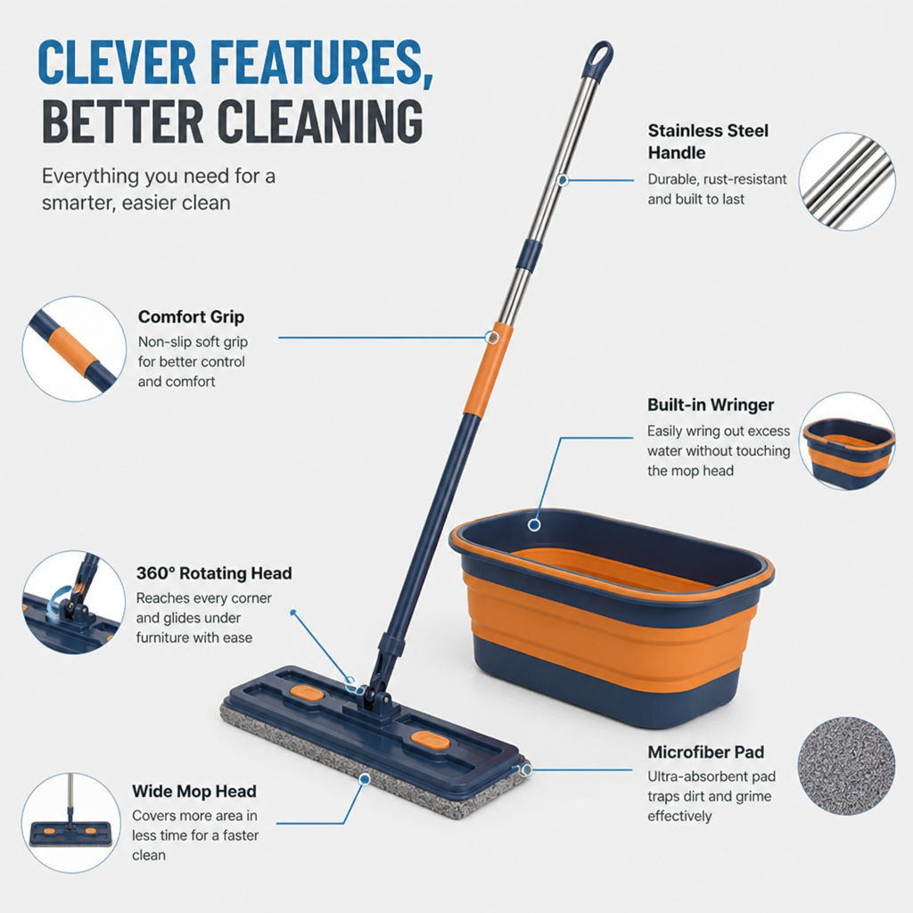 BrillEase™ — Clean Smarter, Not Harder, and Enjoy Effortless Shine Every Time