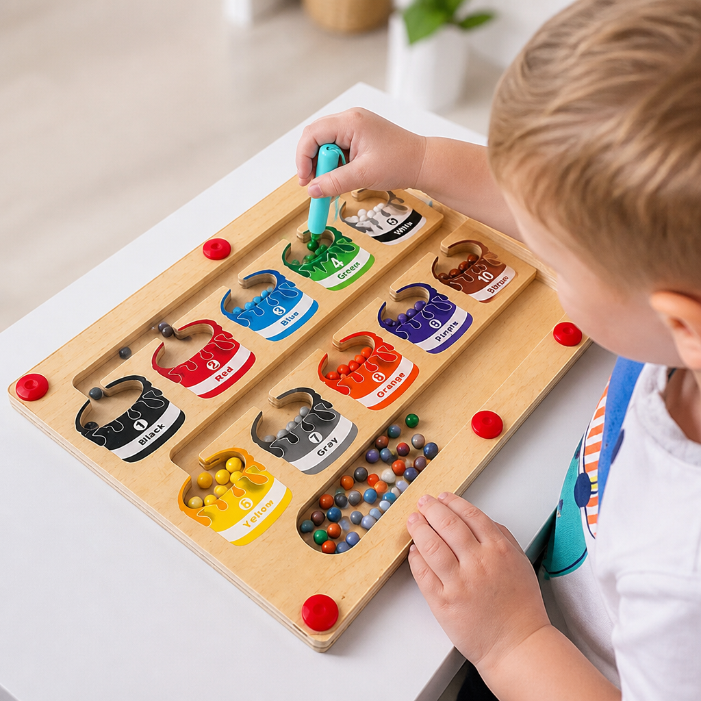 MagniMaze™ — Ignite Your Child’s Confidence With Every Colorful, Magnetic Adventure
