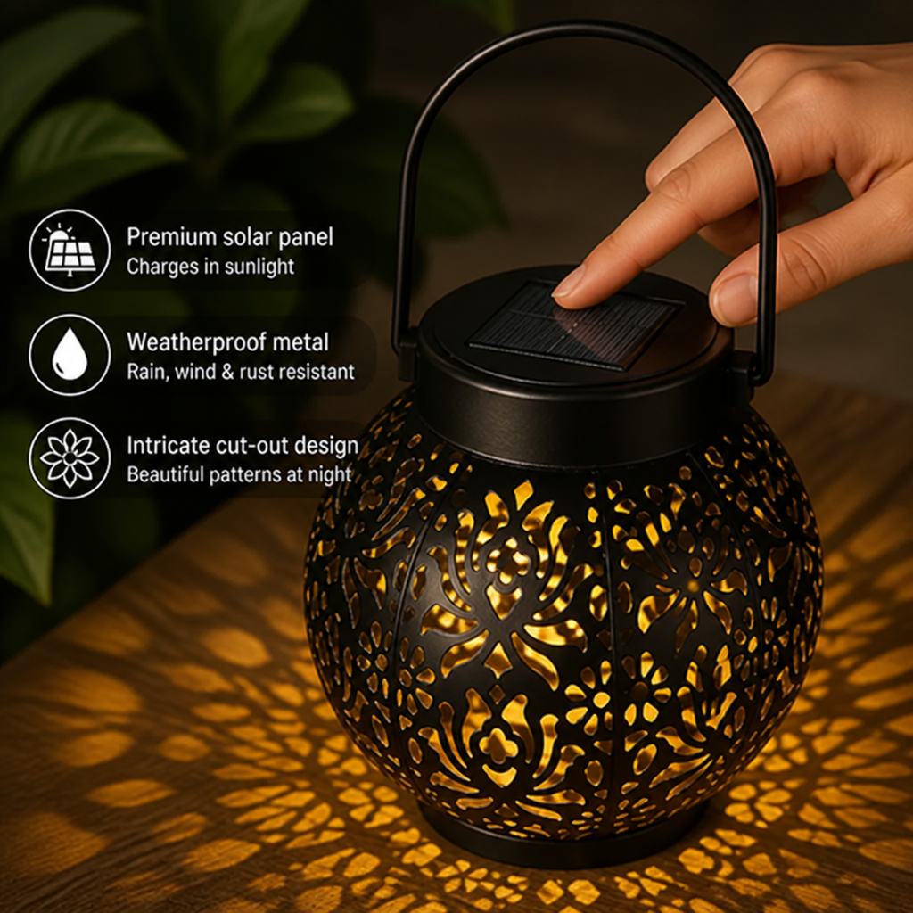 LuminaAura™ — Ignite Your Nights with Effortless Warmth and Magical Floral Light