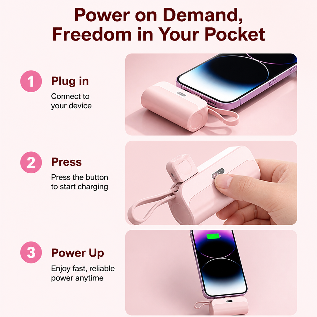 VystaCharge™ — Power On Demand, Freedom in Your Pocket