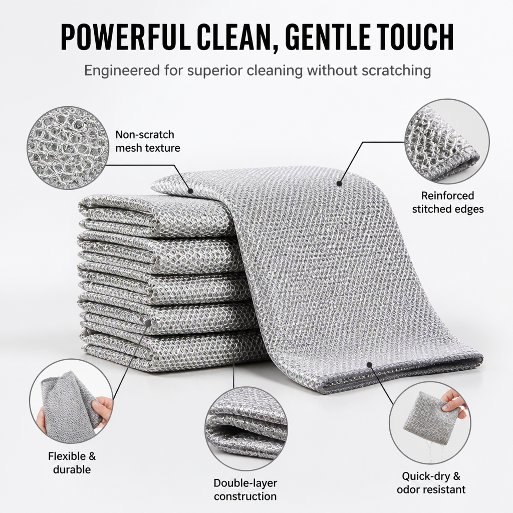 GlissoPure™ — Clean Deep, Shine Bright, No Scratches Ever