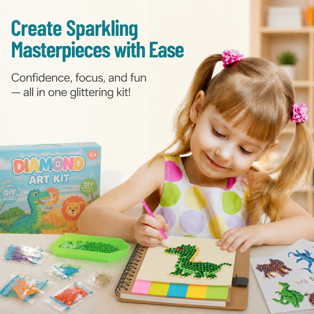 SparkJoy™ — Ignite Your Child’s Confidence with Every Sparkling Masterpiece