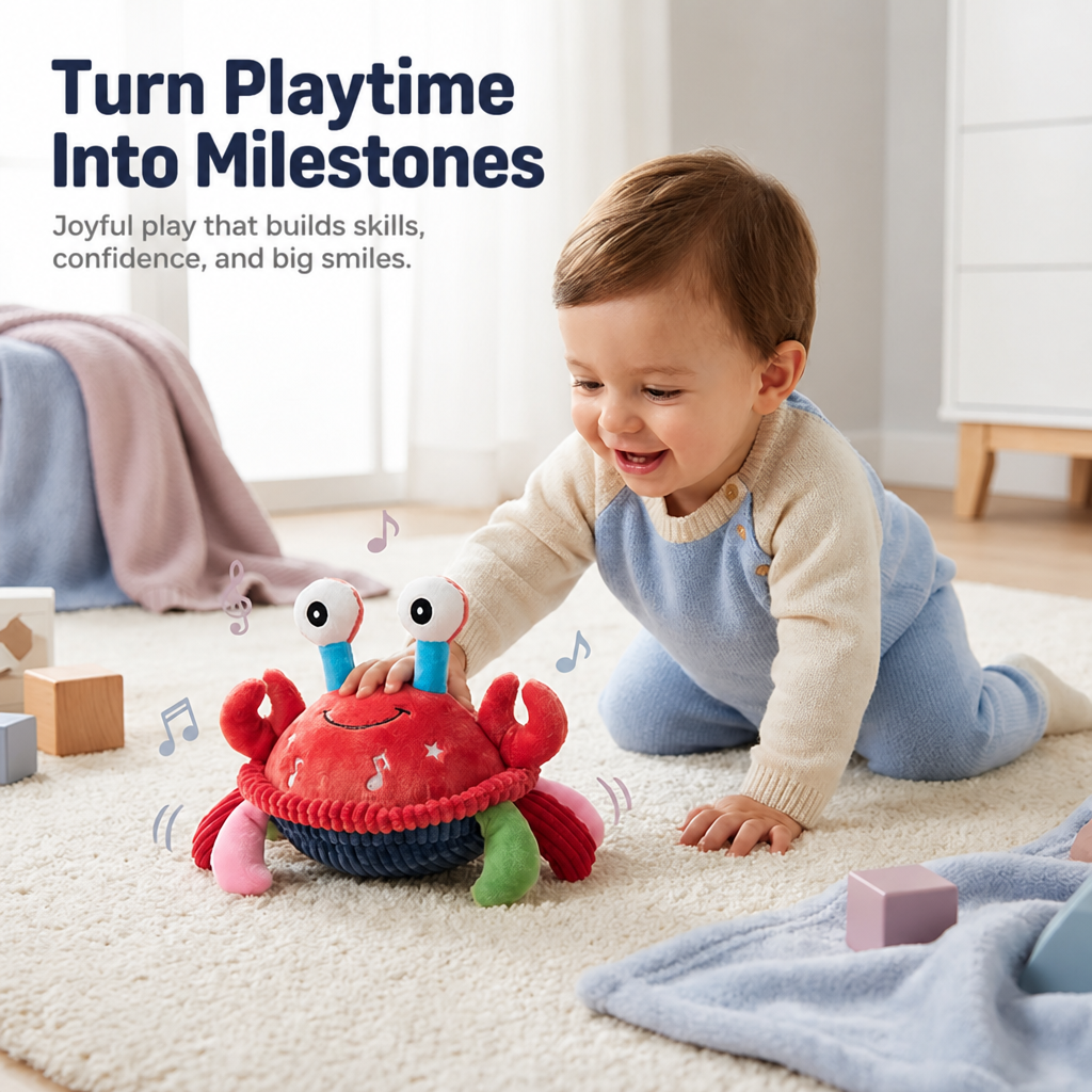 Crabbix™ — Ignite Your Baby’s Senses and Spark Every Milestone with Joyful Play