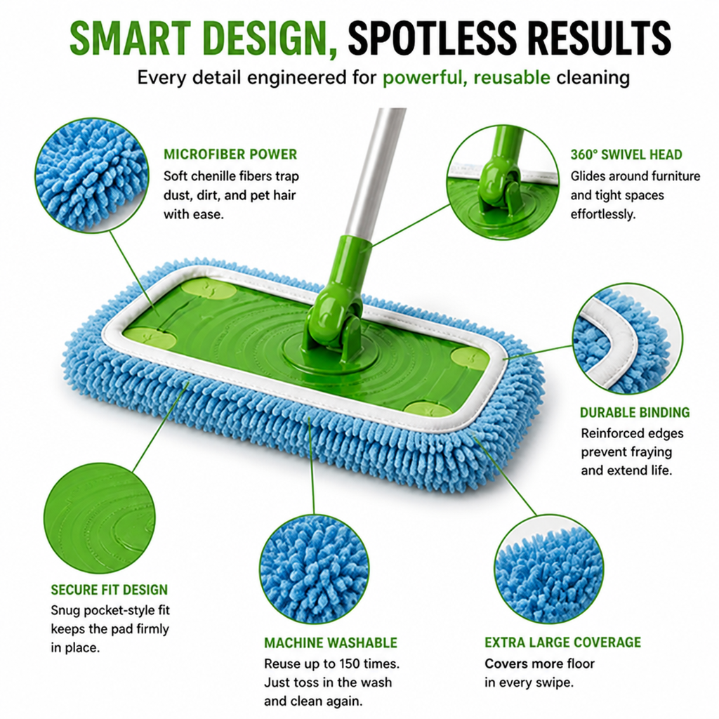 CleanSweep™ — Clean Smarter, Save More, and End Waste for Good