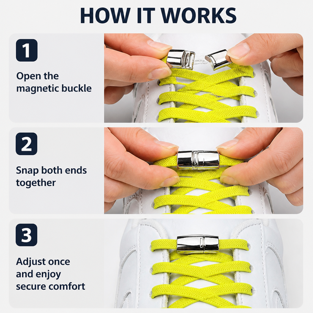 GlideSnap™ — Snap On Instant Comfort and Lock in Freedom All Day